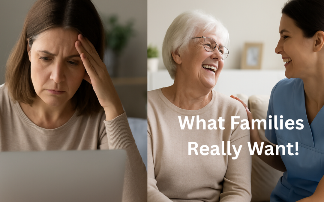 What Families Really Want!